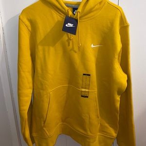 NWT Nike yellow hoodie